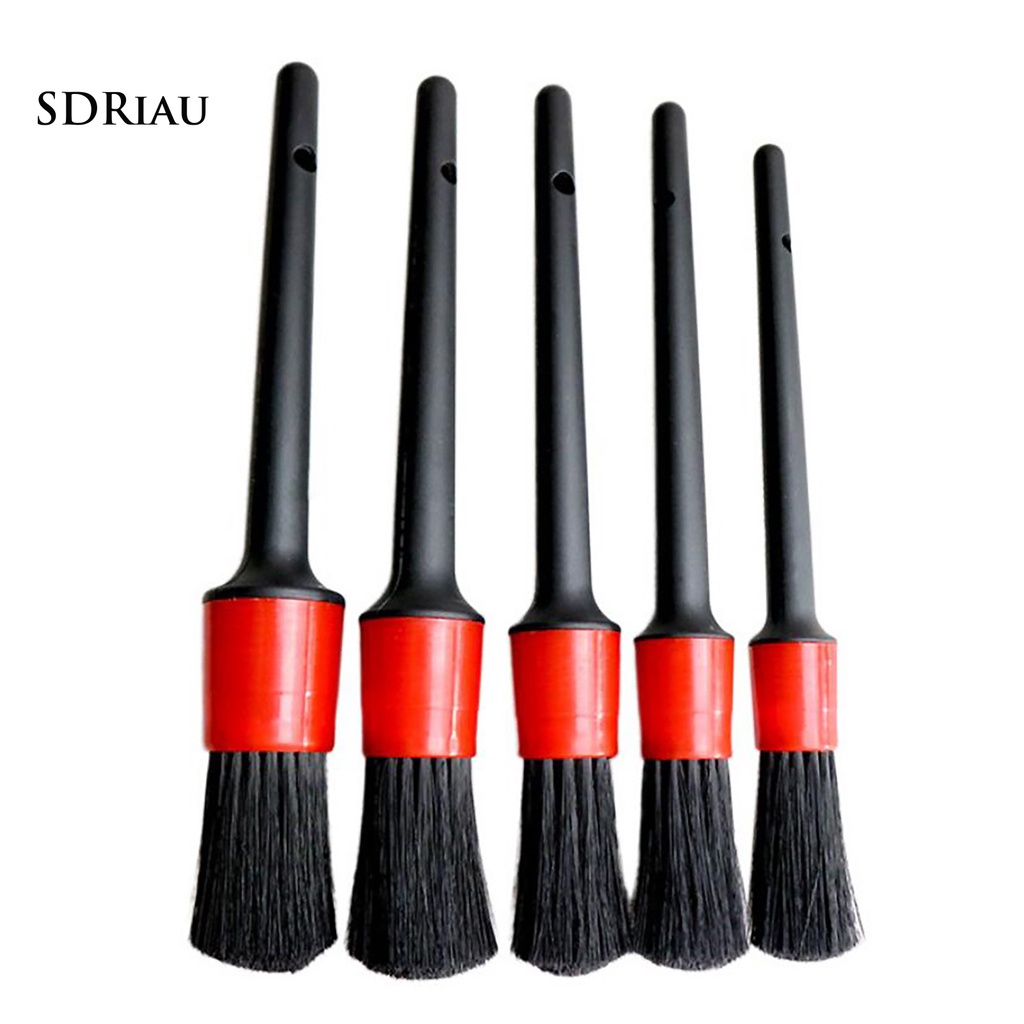 Set 5 Cọ Mềm Vệ Sinh Xe Hơi Đa Năng