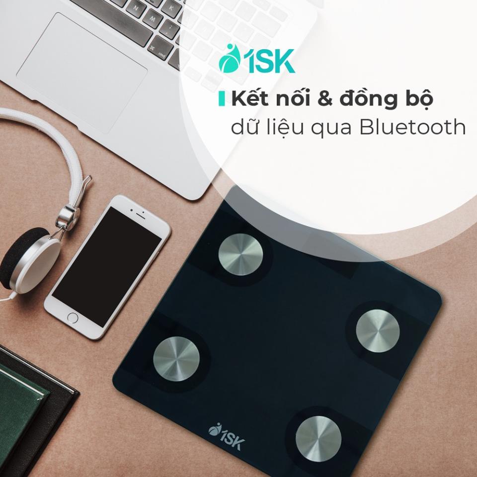 Cân sức khỏe điện tử thông minh Bluetooth 1SK Chính hãng