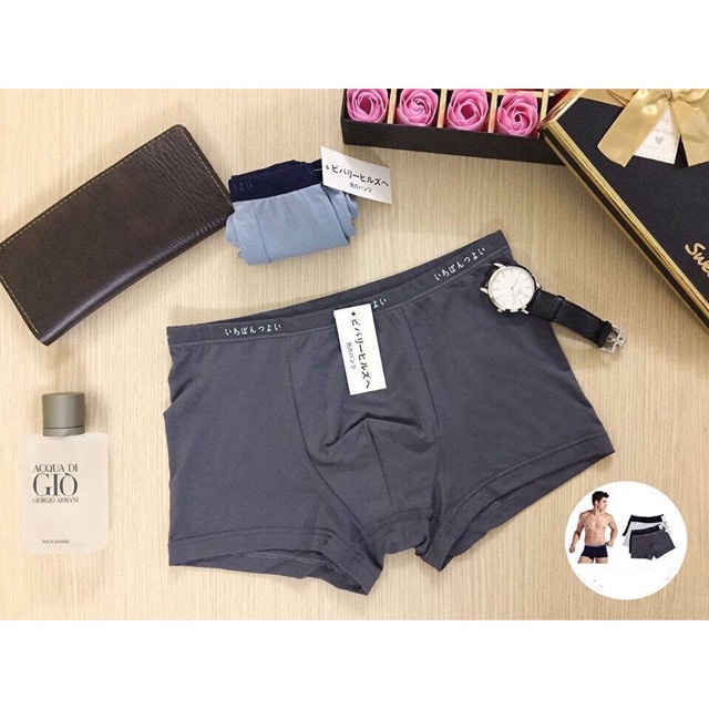 [ SALE CỰC SỐC] Combo 5 Quần Boxer Nhật (màu ngẫu nhiên) (sịp đùi cotton )