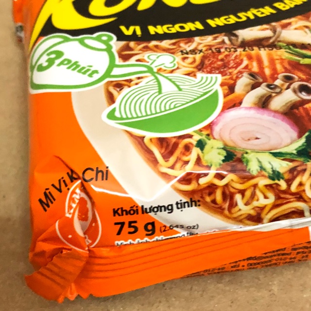 Túi Mỳ Koreno Up 3 phút Vị Kimchi 75g