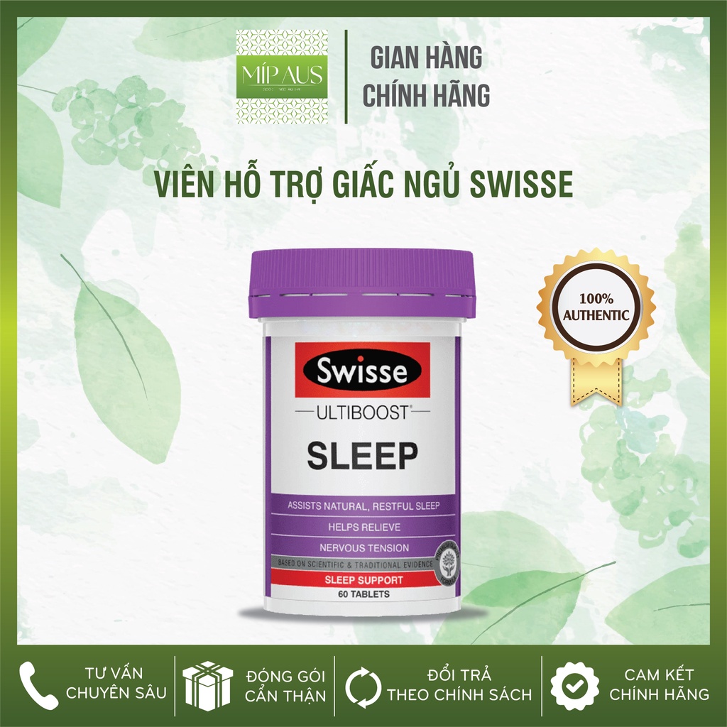 💎 Swisse Sleep - 60 viên