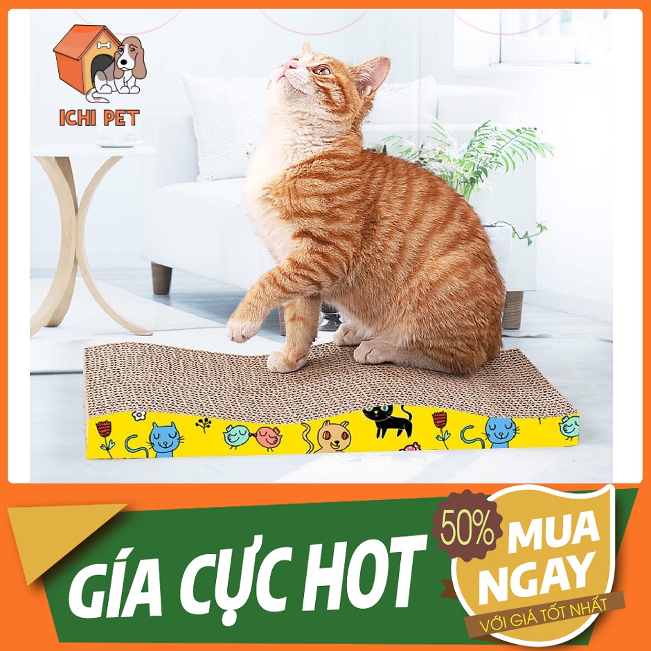 BÀN CÀO MÓNG CHO MÈO GIÚP MÈO GIẢI TRÍ LÀ NƠI CÀO CHO SẠCH VÀ MÒN BỚT MÓNG