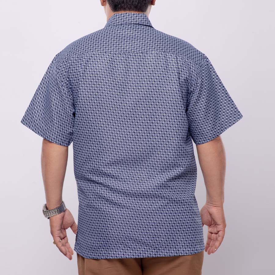 Áo Sơ Mi Trung Niên Vải Cotton Form Rộng Thoải Mái Có Nhiều Màu - Size 5XL