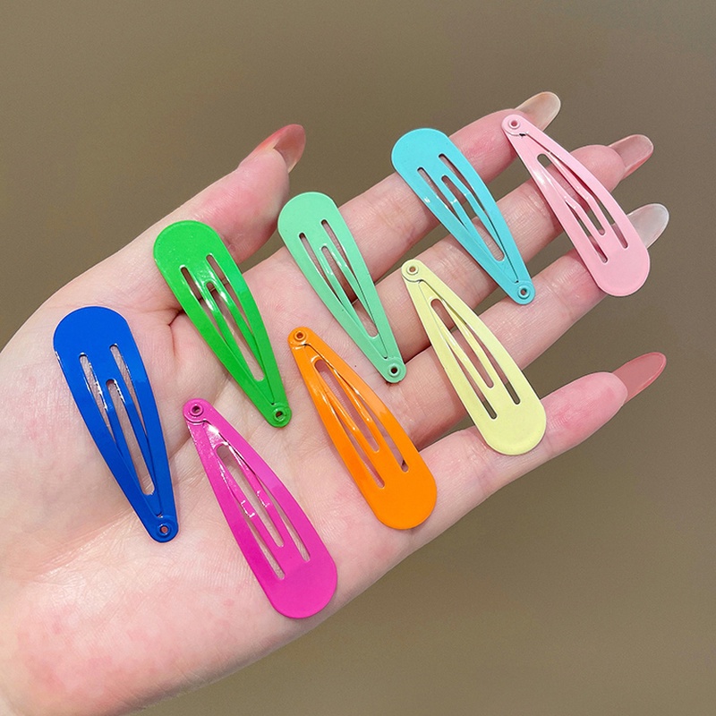 Set 2022 Kẹp Tóc Nhỏ Nhiều Màu Sắc Thời Trang Mùa Hè Cho Bé