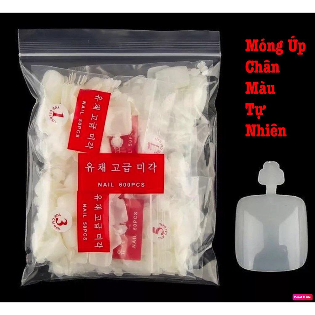 Móng Up Chân Màu Tự Nhiên 600 Móng