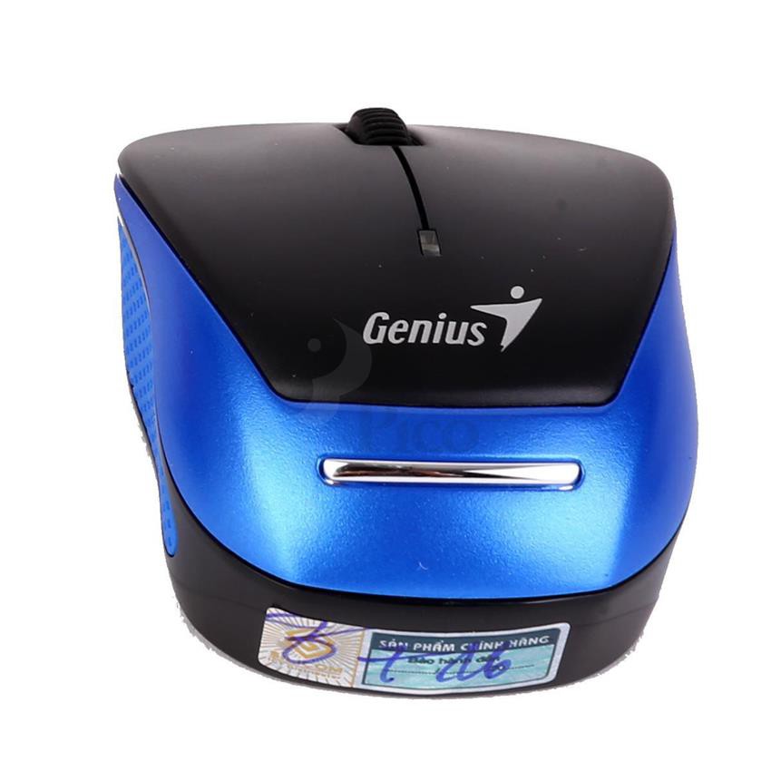 Chuột Không Dây Genius Traveler WT9000R Xanh, USB 2,0, Dùng cho Desktop, Laptop. Smart tivi, bảo hành 12 tháng