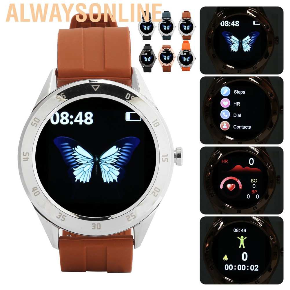 Vòng Đeo Tay Thông Minh Alwaysonline Y10 Chống Nước Kết Nối Bluetooth Kèm Phụ Kiện