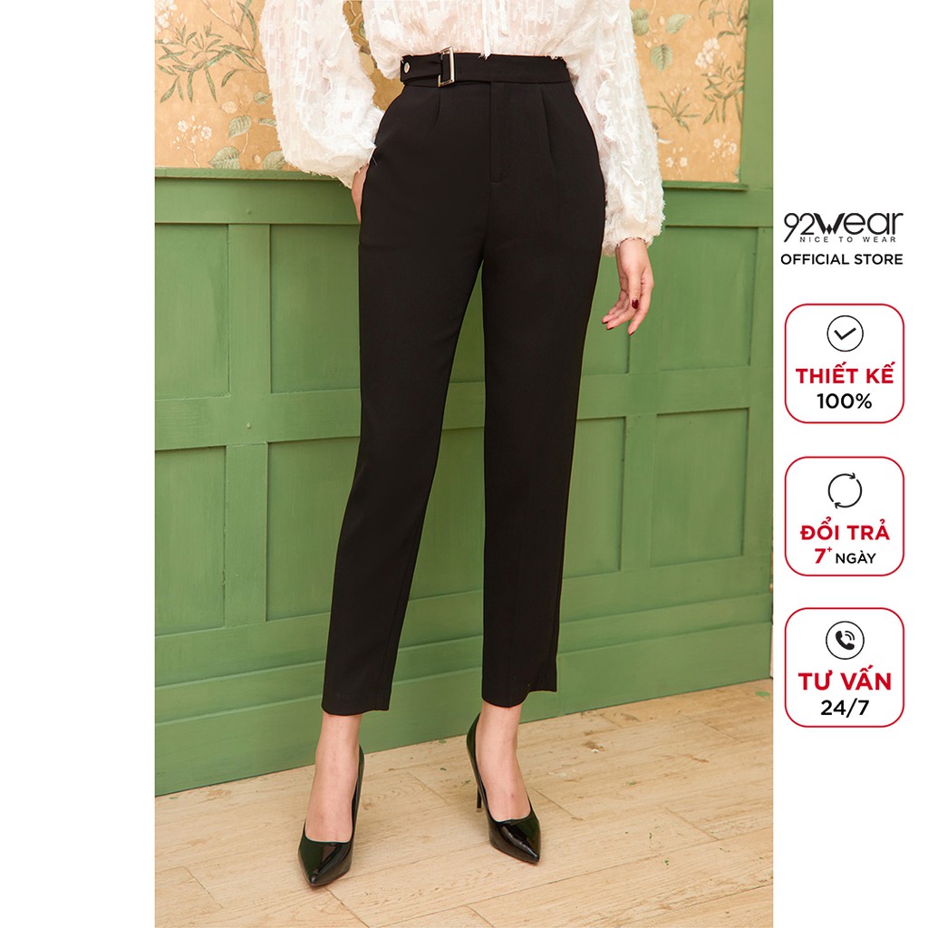 Quần Baggy cạp lẹch cúc bấm - 20Again