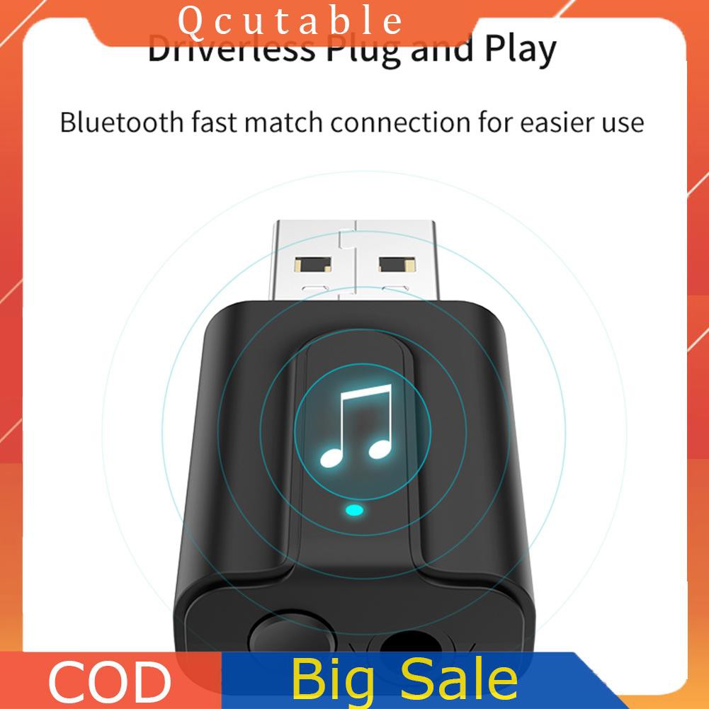 Usb Thu Phát Bluetooth 5.0 T10 2 Trong 1