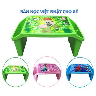 Bàn Học Nhựa Việt Nhật Cho Bé Có Ngăn Để Bút viết – nhiều màu cho bé lựa chọn [BÀN NHỎ]