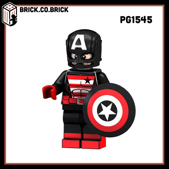 POGO 8126 (CÓ SẴN)- Đồ chơi lắp ráp minifigures và lego phiên bản siêu anh hùng super heroes Marvels DC