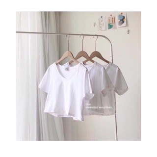 Áo croptop cổ V siêu hot 💋 freeship 💋 shop Váy Quảng Châu đẹp