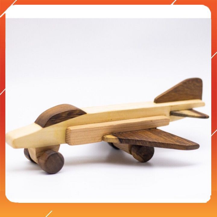 [FREE SHIP] Máy Bay Chiến Đấu - Wooden Toys 100% Gỗ Tự Nhiên Cho Bé Chàng Trai Gỗ