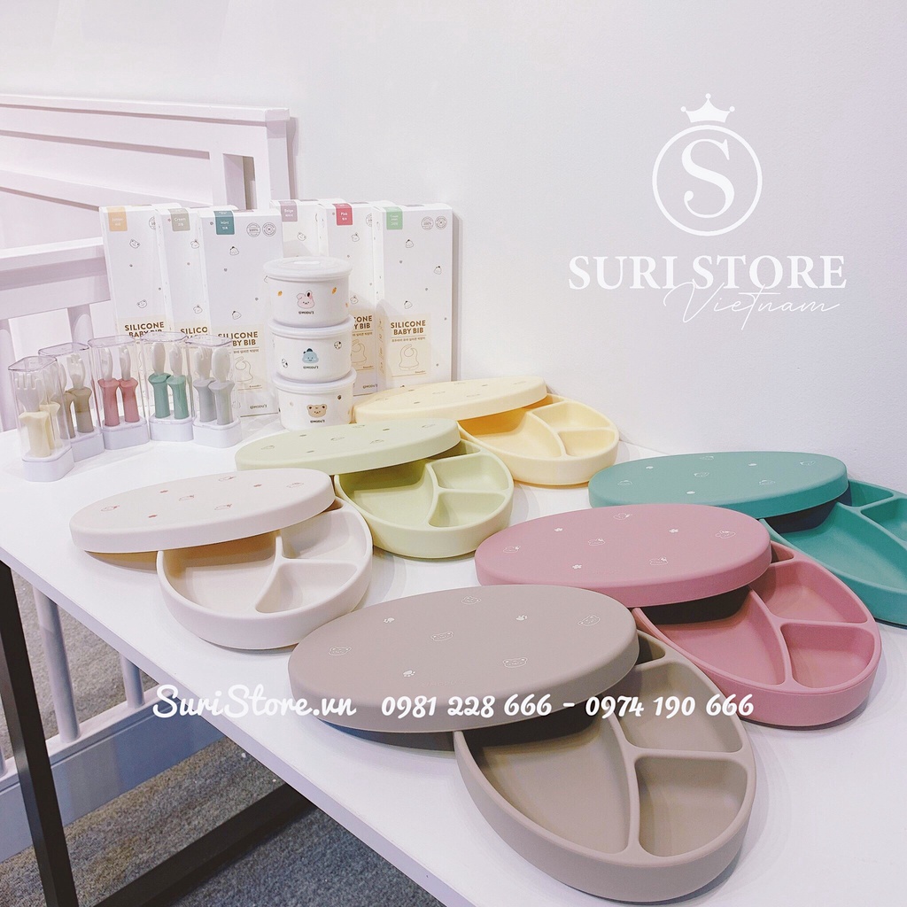 Nắp khay Modui Bluemama họa tiết