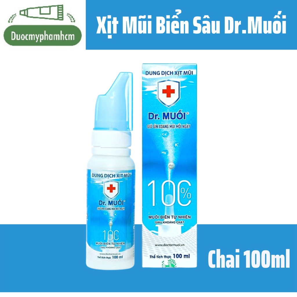 Dung dịch xịt mũi Dr. Muối (100ml)