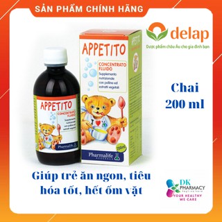 APPETITO Fitobimbi (Chính Hãng) - Ăn ngon hơn, tăng cường tiêu hoá, hấp thu tốt hơn, trẻ biếng ăn, kém hấp thu