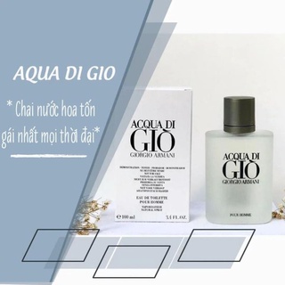 Nam acqua di gio pourhomme 100ml hương tươi mát quyến rũ phái đẹp