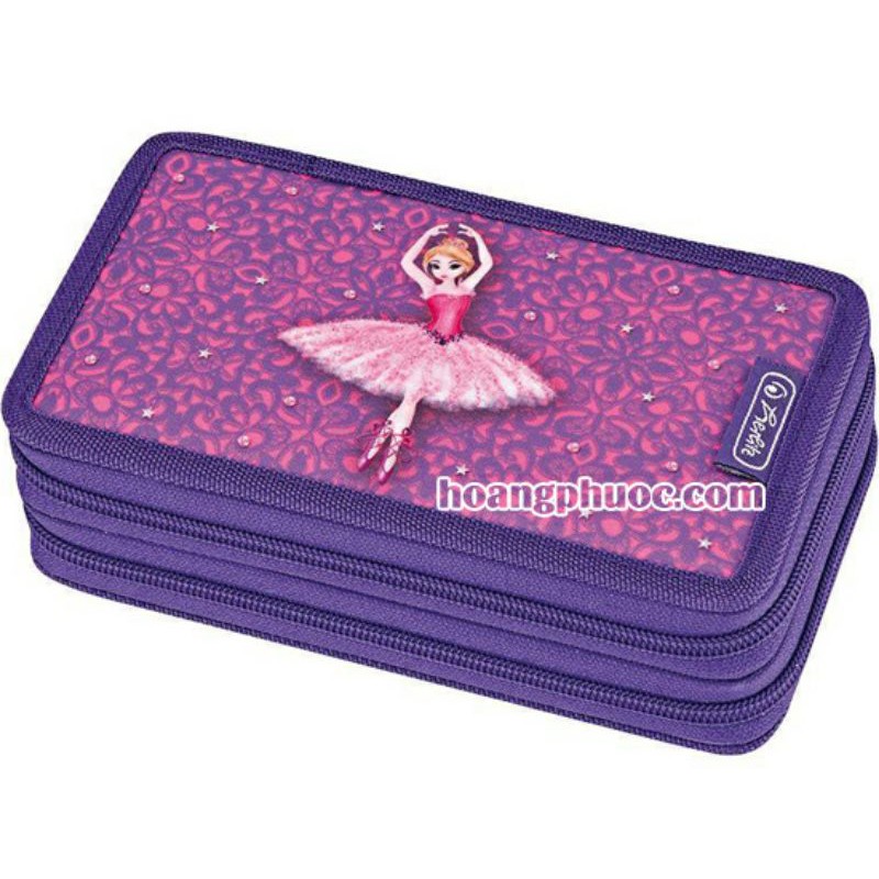 Hộp bút 2 tầng có 23 món phụ kiện ,hàng chính hãng Herlitz Đức