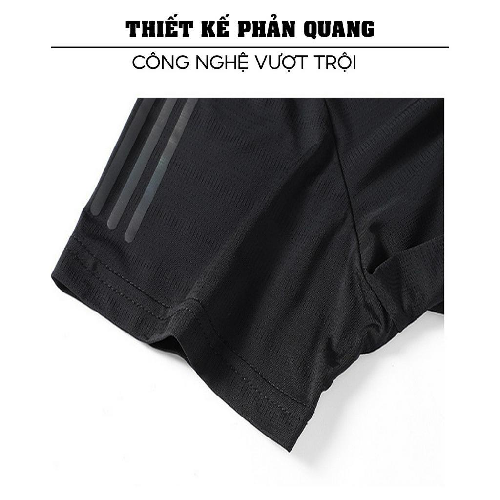 Áo Thun Nam Thể Thao big size Cổ Tròn Cao Cấp Vải Thun Lạnh Thông Hơi Mềm Co Dãn 4 Chiều cho người từ 80 - 140kg
