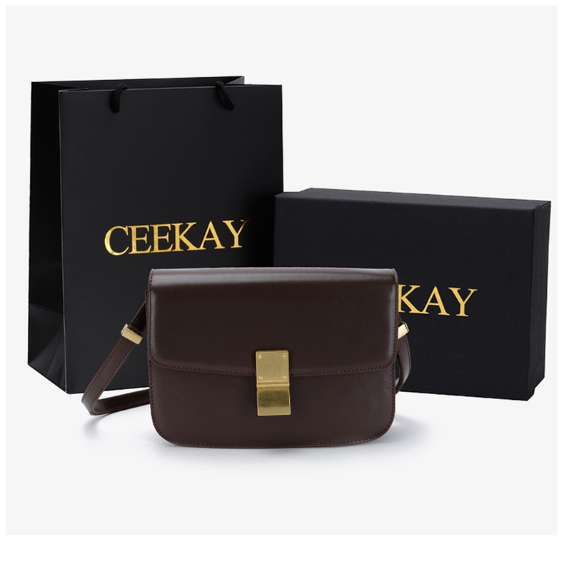 Túi xách nữ đeo chéo thời trang, Túi đeo chéo nữ da cực chất - Full Box, Mã CK16