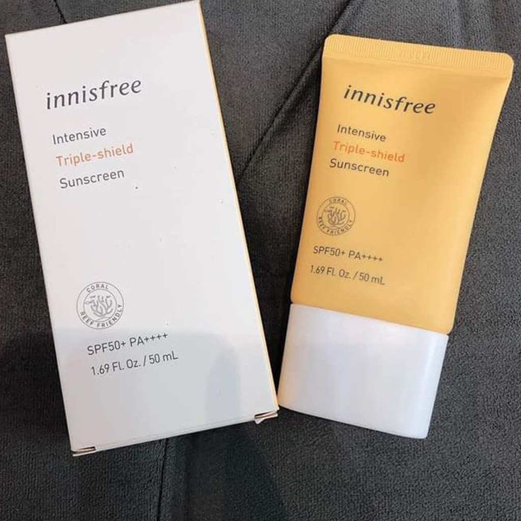 Chống Nắng Innisfree Intensive Triple Shield Sunscreen 50ml