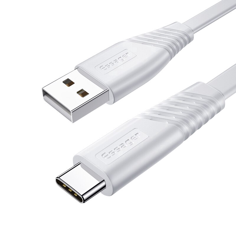 Dây Cáp Essager Sạc Nhanh USB Loại C Cho Samsung Xiaomi Redmi Note 8 7 Oppo Vivo