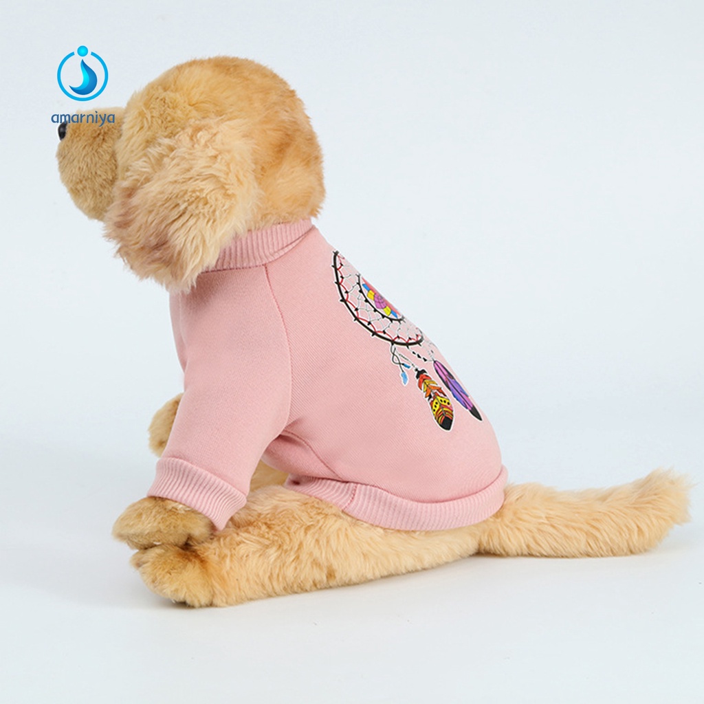 Áo sweater họa tiết dreamcatcher thời trang thân thiện với làn da dành cho thú cưng