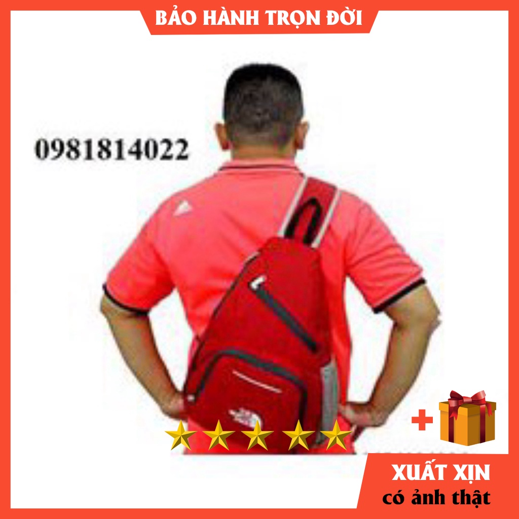 Balo đeo chéo N.F. thời trang siêu nhẹ chống nước BẢO HÀNH TRỌN ĐỜI