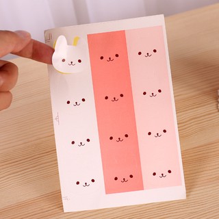 Set 12 sticker thỏ bunny