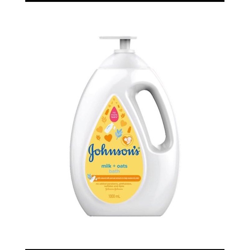 Sữa tắm Johsons SỮA GẠO YẾN MẠCH chai 1L