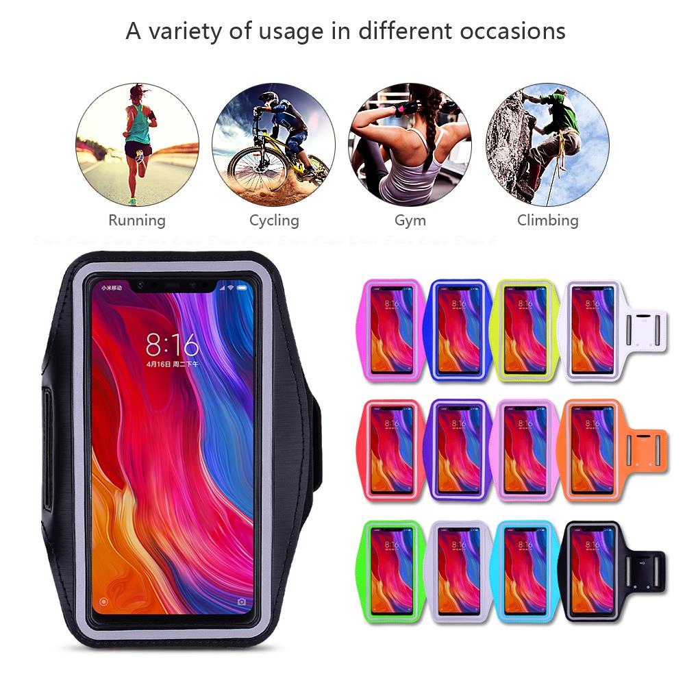 Túi Đựng Điện Thoại Đeo Cánh Tay Cho XiaoMi Mi 10 10T Pro Lite Ultra Note 10