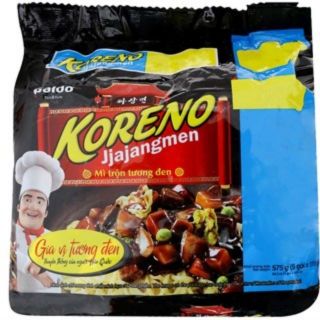 Mì trộn tương đen koreno lốc 5