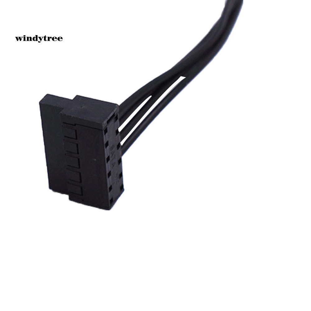 WDTE Replacement Mini 4Pin to 2 SATA SDD Power Supply Cable for Lenovo Main Board