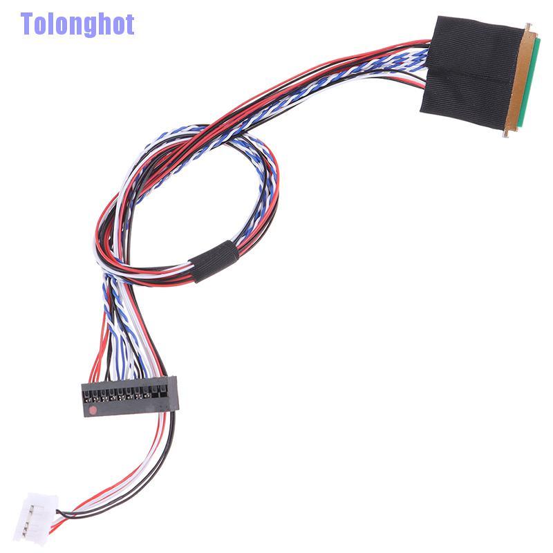 Tolonghot> I-PEX 20453-20455 30pin 1ch 6 bit LVDS Cable spacing LCD/LED Panel Display