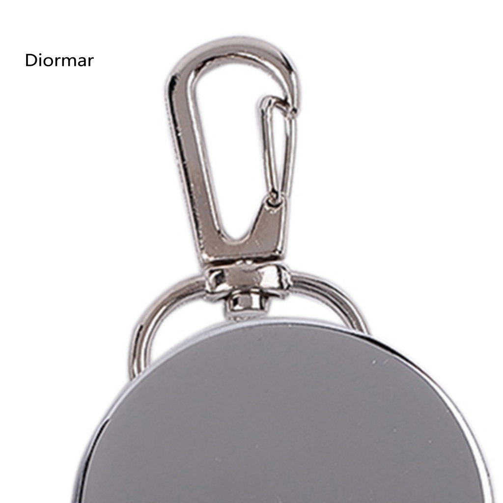 Móc Khóa Dây Kim Loại 4cm Có Thể Thu Gọn Chống Thất Lạc Cho Leo Núi