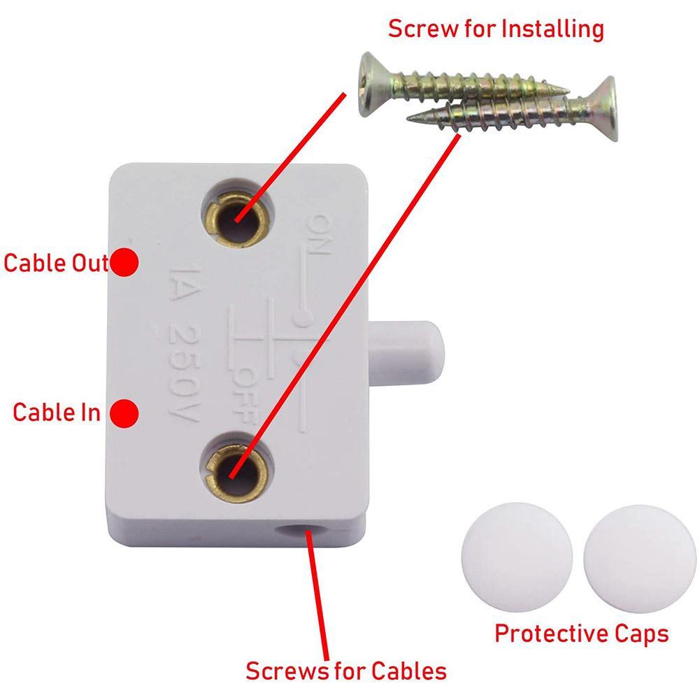 1 công tắc chuyển đổi dùng cho cửa tủ quần áo thông minh