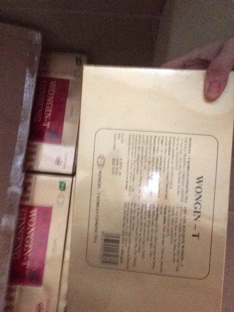 5 hộp trà sâm hàn quốc 2gx100 2025