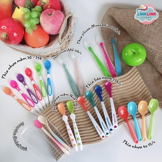 Thìa silicon Munchkin cao cấp cho bé ăn dặm
