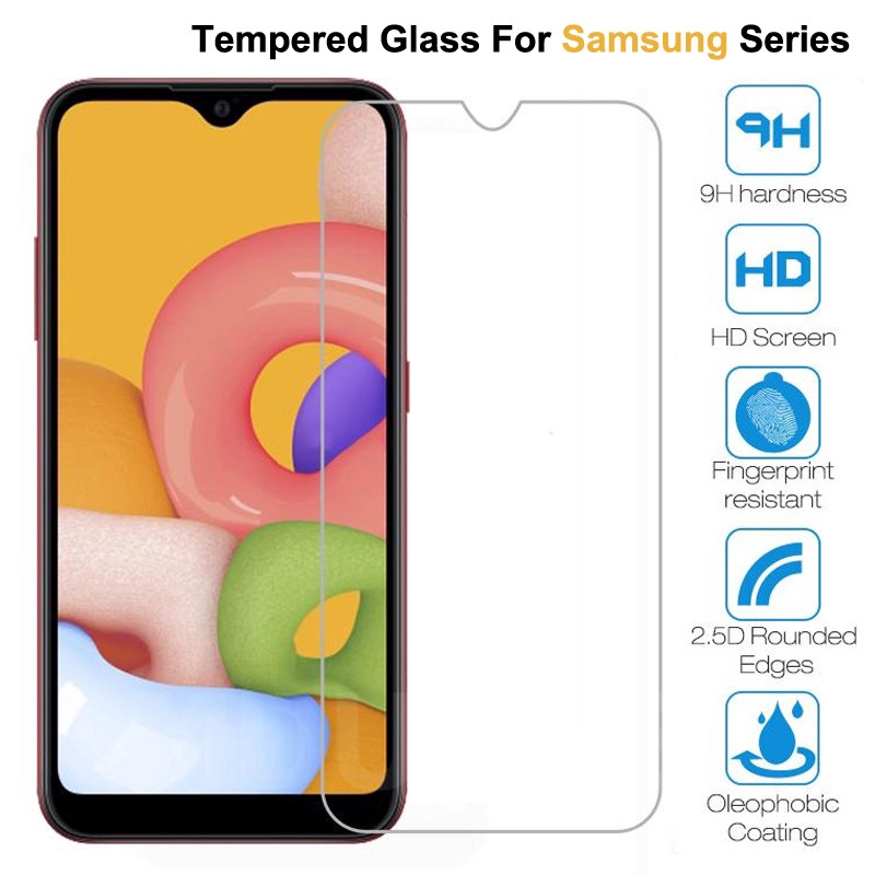 Kính Cường Lực 9h Bảo Vệ Màn Hình Cho Samsung Galaxy A51 A71 A10 A20 A30 A40 A50 A70 A10S A20S A30S A50S M10 M20 M30