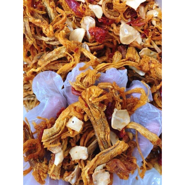 khô heo cháy tỏi cao cấp - thơm ngon đậm vị - hủ 100g / 300g / 500g | BigBuy360 - bigbuy360.vn