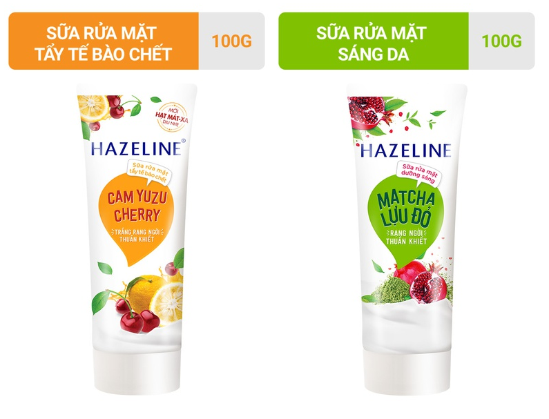 Sữa rửa mặt Hazeline Chiết Xuất Thiên Nhiên 100g