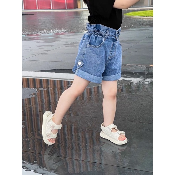 Dép Sandal Hai Quai Cho Bé Gái 3-15 Tuổi Hàng Quảng Châu Cao Cấp Full Hộp