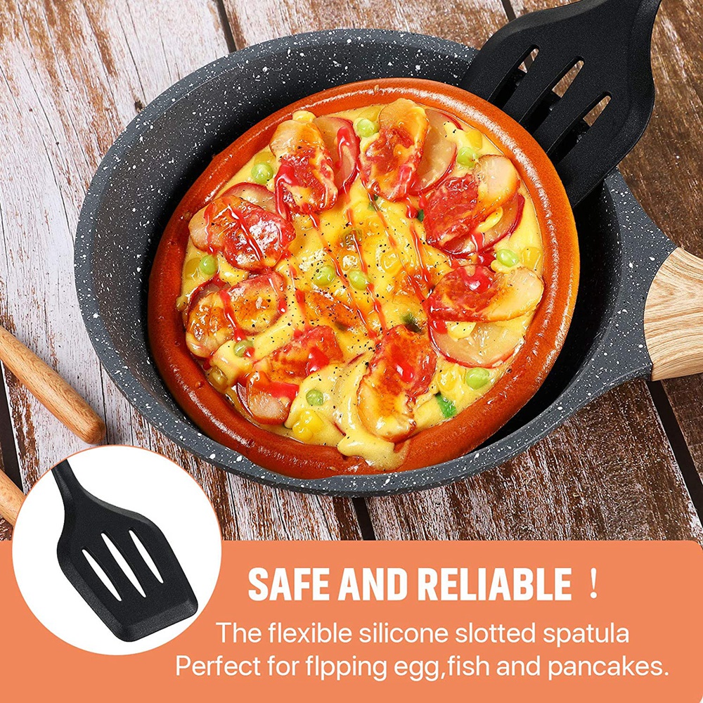 Xẻng Nấu Ăn Bằng Silicone Chịu Nhiệt Độ Cao Không Dính Tiện Dụng