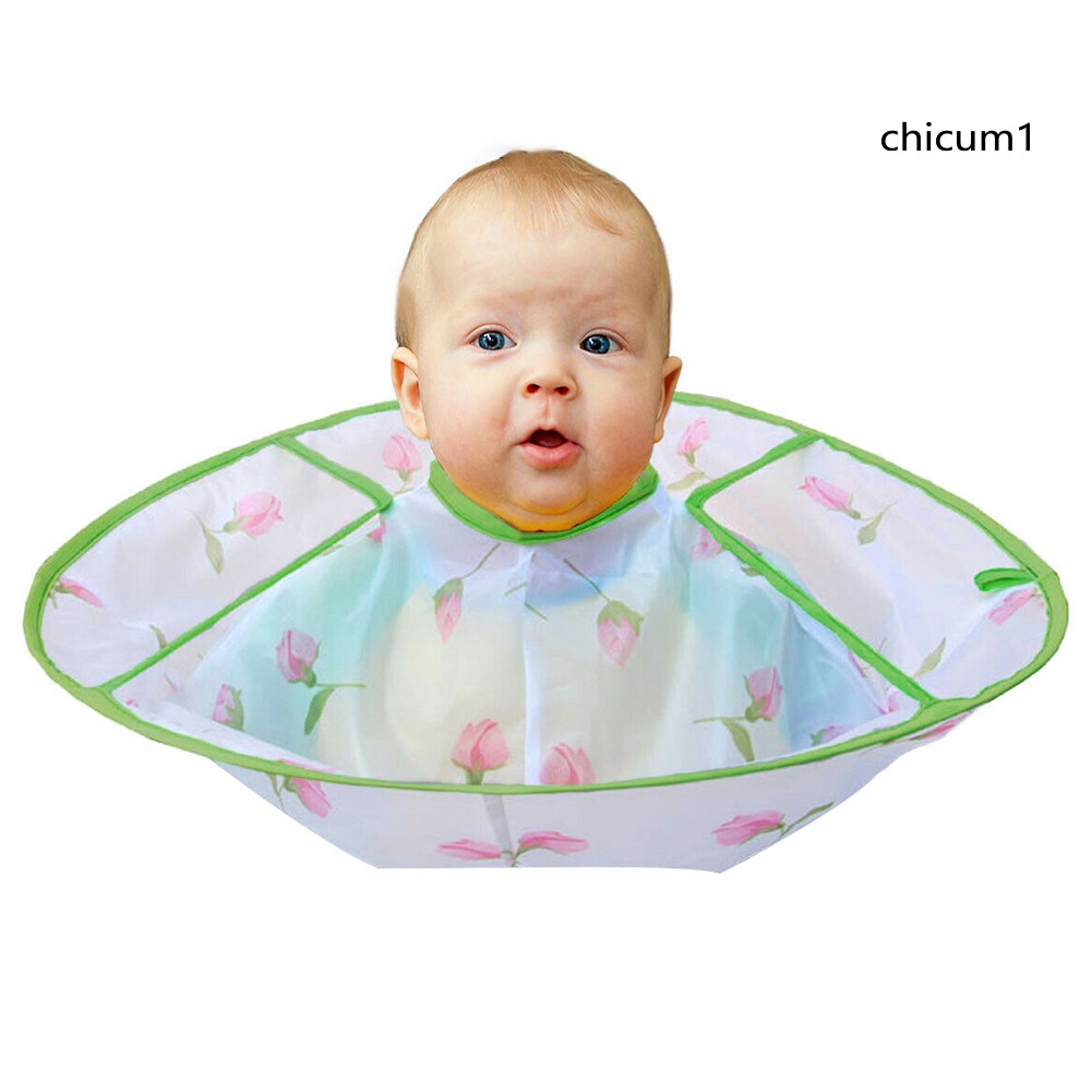 [Hàng mới về] Áo choàng cắt tóc họa tiết tùy chọn xinh xắn tiện lợi dành cho trẻ em