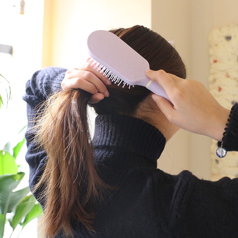 Lược chải tóc có đệm hỗ trợ massage da đầu
