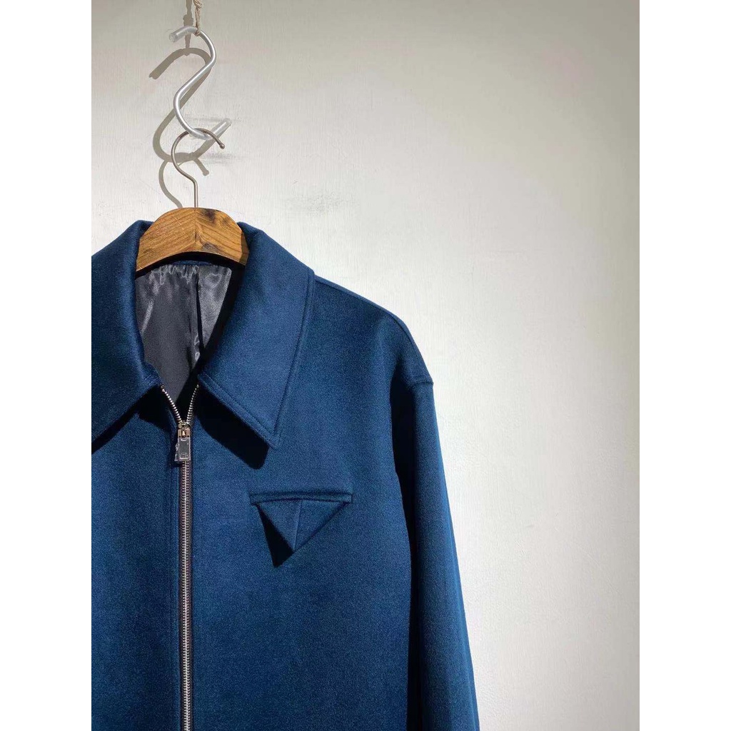 Áo khoác dạ nam trơn màu cao cấp PRADA cá tính và trẻ trung