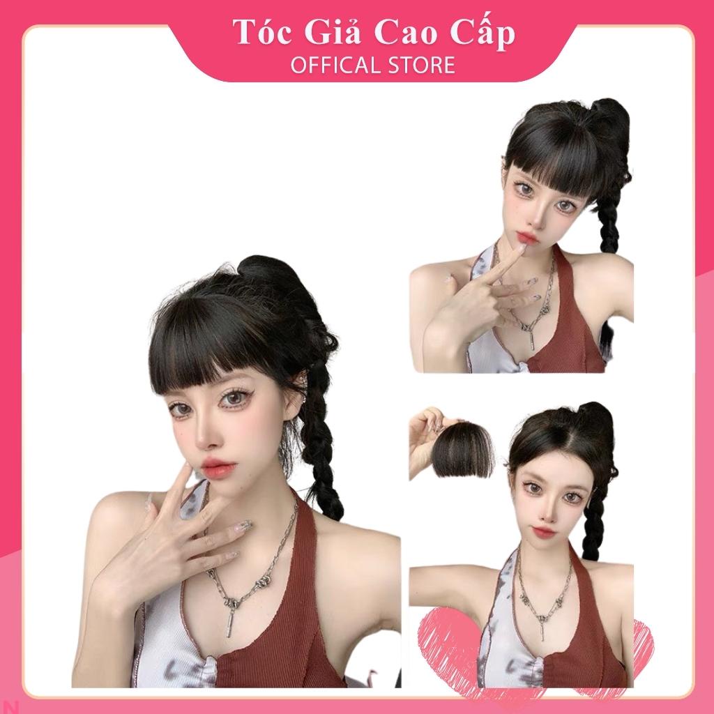 Tóc giả mái ❤️❤️FREESHIP mái ngố không mai