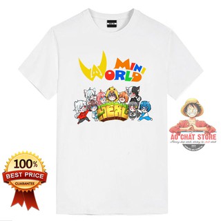 (HOT) Áo Phông Mini World Heros Team Siêu Đẹp - Áo Mini World Giá Rẻ MC7