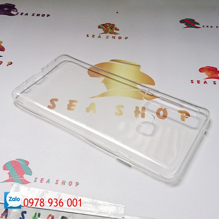 Ốp lưng Samsung Galaxy A9 2018 silicon trong suốt