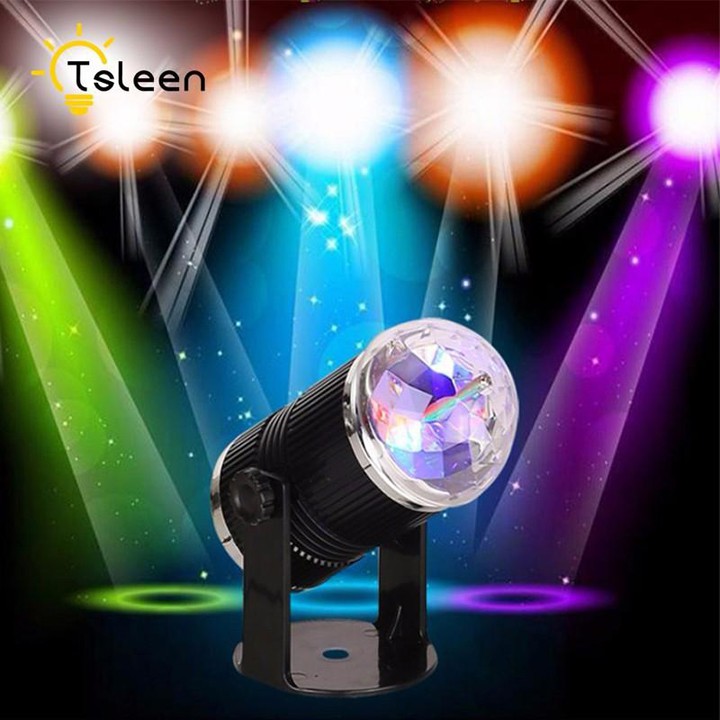Đèn Led vũ trường xoay cảm ứng nhạc, Đèn led cảm ứng nhạc chuyên dụng trang trí phòng karaoke, CHOTO CT579